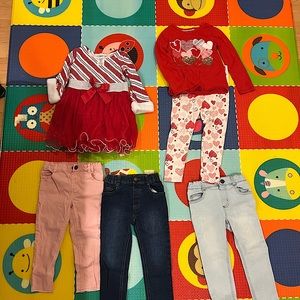 Girls 4t clothes set